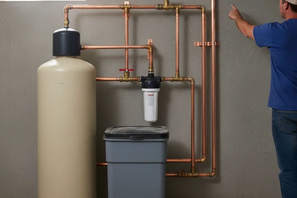 Whole-house water treatment system installed in Sedalia